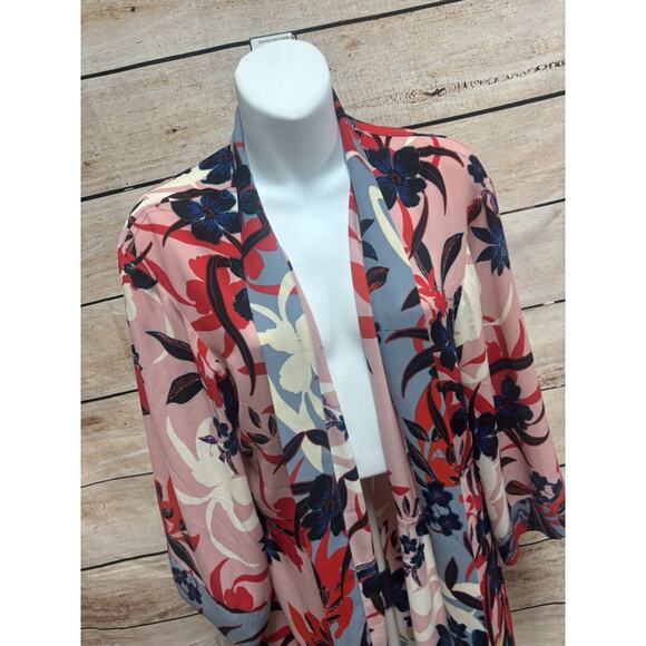 Cabi Cardigan Duster Womens Size Small XS Long Sleeve Floral Career Boho - Picture 6 of 11